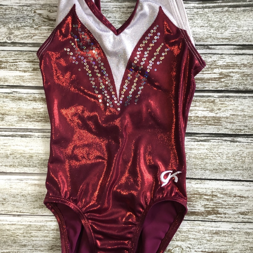 GK Girls Medium Leotard